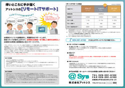 リモートITサポート