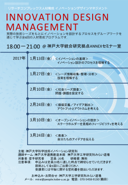 INNOVATION DESIGN MANAGEMENT