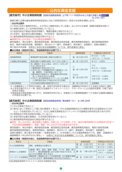 公的な資金支援