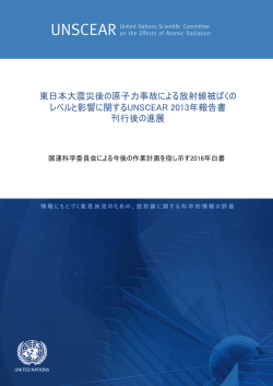 東日本大震災後の原子力事故による放射線被ばくのレベルと影響