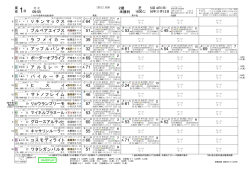 東京 5回 4日 2016/11/13 無料競馬新聞 競馬がいど（SP用）