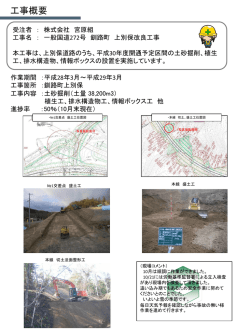 一般国道272号 釧路町 上別保改良工事