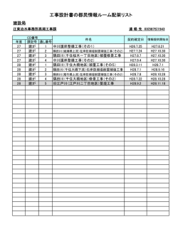 高潮工事課