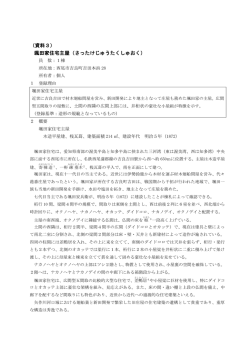 （資料3） 颯田家住宅主屋（さったけじゅうたくしゅおく）