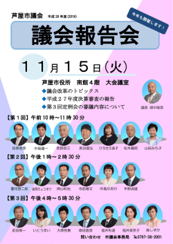 議会報告会チラシ（PDF：218KB）