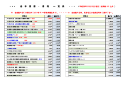 ・・・ 各 申 請 書 ・ 書 籍 一 覧 表 ・・・ （平成28年11月