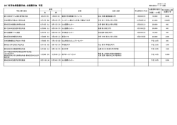 2017年学会附設展示会、企画展示会 予定