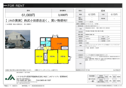 アパート(居住用) 1階 3DK 6.1万円