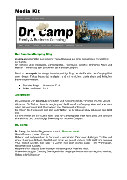 Media Kit - Dr. Camp