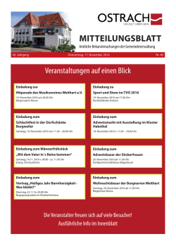 mitteilungsblatt