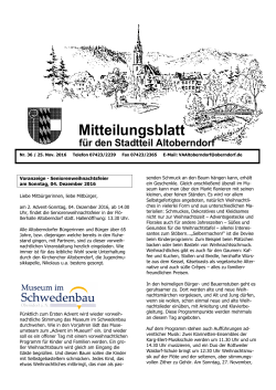Aktuelles Mitteilungsblatt - in der Stadt Oberndorf am Neckar