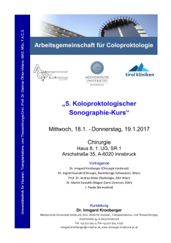 Grundkurs Endosonographie (2)
