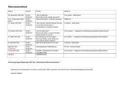 Thematischer Elternstammtisch