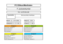 F-Junioren - FC Ellikon/Marthalen