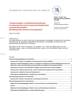 Inhalt - Institut für Erziehungswissenschaften