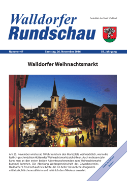 Walldorfer Weihnachtsmarkt