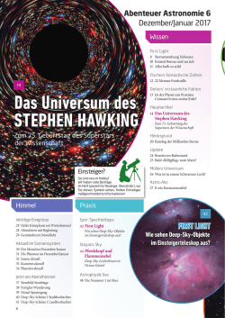 Das Universum des STEPHEN HAWKING