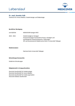 Dr. med. Annette Volk