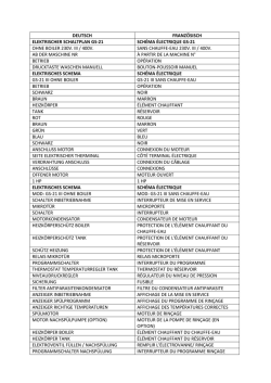 Dokumentation Schaltplan (franz&ouml;sisch)