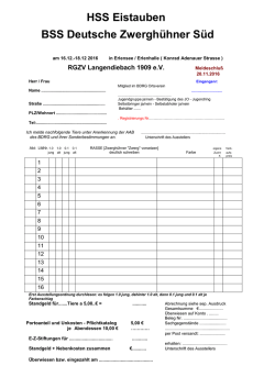 Hauptsonderschau 2016 17.