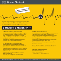 Software-Entwickler m/w - rheintaljob.at