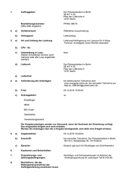 4 Bekanntmachung