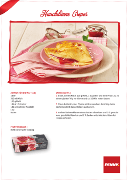 Hauchd&uuml;nne Crepes