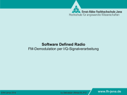 I/Q-Signalverarbeitung