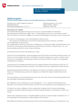 Stellenangebot - Karriereportal des Landes Niedersachsen