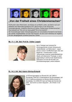 Einen &Uuml;berblick gibt es hier. - Friedrich-Dessauer