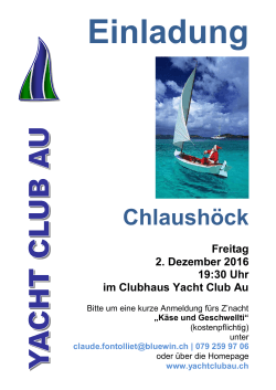 Chlaushöck - Yacht Club Au