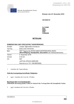 CM 4894/16 / PDF, 59 KB - Österreichisches Parlament