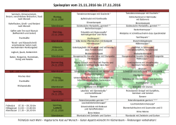 Speiseplan KW 4 - AWO-Seniorenheim Königsbrunn