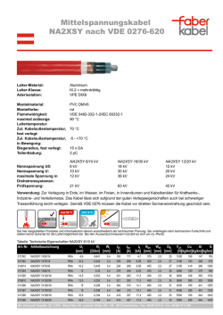 Datenblatt - Klaus Faber AG