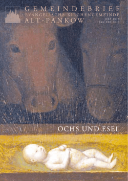 Gemeindebrief Jetzt lesen! - alt