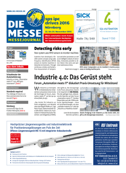 Industrie 4.0: Das Ger&uuml;st steht