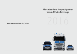 Broschüre  - Mercedes-Benz