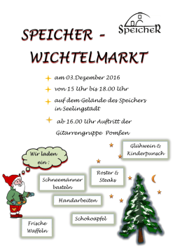 speicher – wichtelmarkt