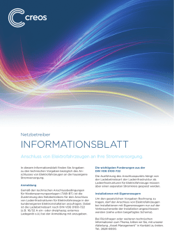 INFORMATIONSBLATT