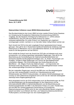 2016-11-11_PM-DVD-BDSG neu - Deutsche Vereinigung für