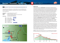 Rosenlaui &ndash; Dossenh&uuml;tte &ndash; Innertkirchen
