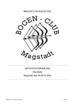 Ergebnisse - BC Magstadt