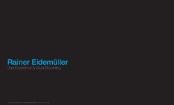 Portfolio - Rainer Eidem&uuml;ller