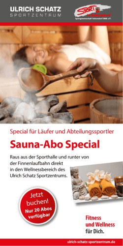 Infos - Ulrich Schatz Sportzentrum