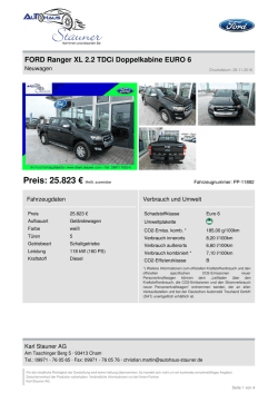 Inserat drucken - Autohaus Stauner in Cham