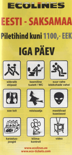 eesti - saksamaa iga p&auml;ev 4