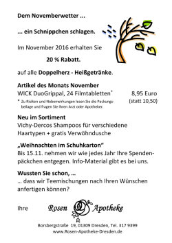 Infoblatt laden - Rosen