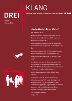 DreiKlang Dezember 2016