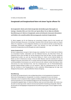 Energiestadt und Energieverbund feiern mit