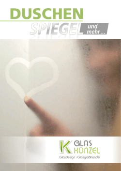Duschen - Glas Kuenzel